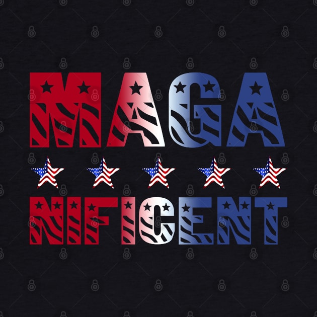 MAGAnificent - Republican MAGA Shirt by Styr Designs